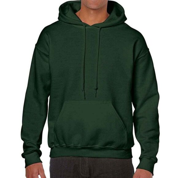 Gildan Unisex Adult Heavy Blend Hoodie / Forest Green
